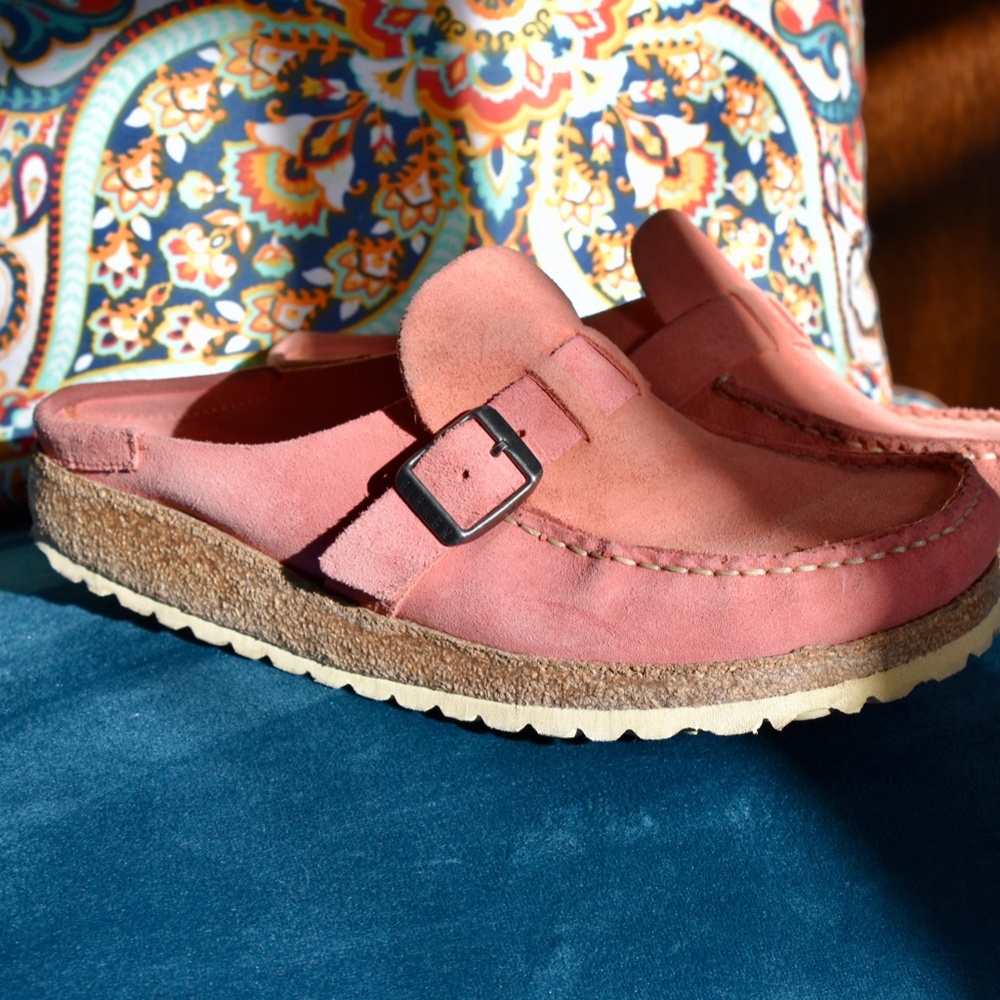 Birkenstock "BUCKLEY" Suede Slipons